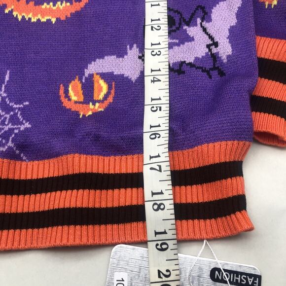 Halloween Costumes Thanksgiving Pullover Crewneck Ugly Sweater Size 9-10Y *READ - Picture 11 of 15